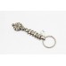 Key Chain Solid Silver For Charms Key Holder Hand Engraved Traditional D42